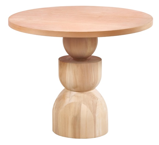 [2139S] MASA ROTUNDA FIXA DIN LEMN