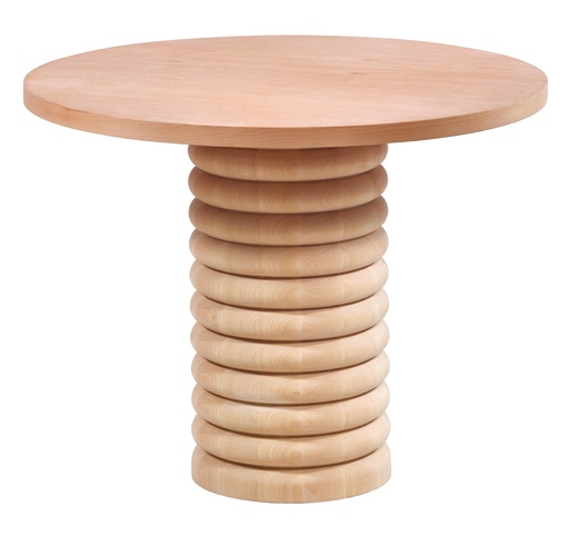 [2155S] MASA ROTUNDA FIXA DIN LEMN