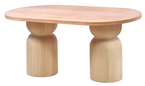 [2165S] MASA OVALA FIXA DIN LEMN