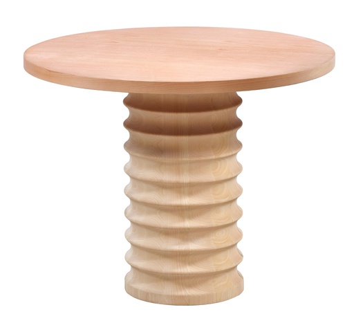 [2167S] MASA ROTUNDA FIXA DIN LEMN