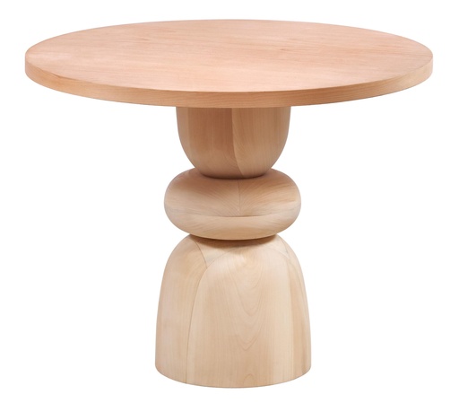 [2174S] MASA ROTUNDA FIXA DIN LEMN