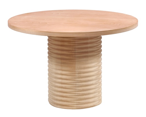 [2187S] MASA ROTUNDA FIXA DIN LEMN