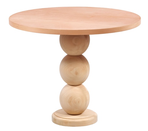 [2246S] MASA ROTUNDA FIXA DIN LEMN