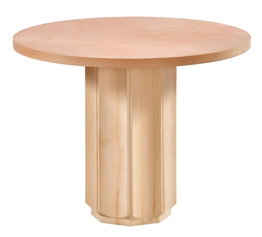 [2261S] MASA ROTUNDA FIXA DIN LEMN