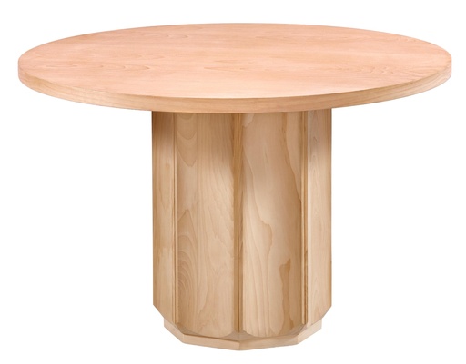 [2264S] MASA ROTUNDA FIXA DIN LEMN