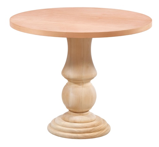 [2287S] MASA ROTUNDA FIXA DIN LEMN