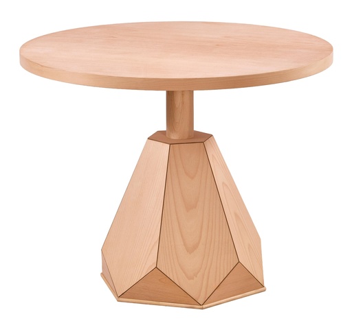 [2485S] MASA ROTUNDA FIXA DIN LEMN