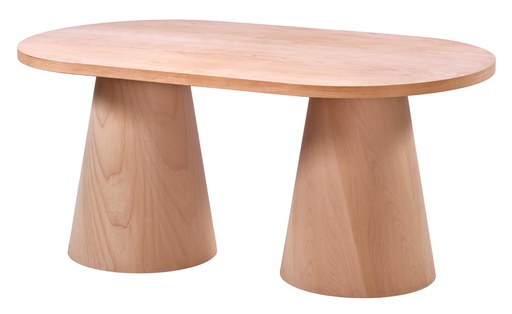 [2513S] MASA OVALA FIXA DIN LEMN