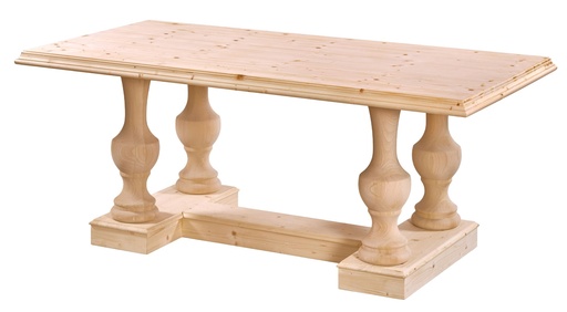 [2599S] MASA DREPTUNGHIULARA FIXA DIN LEMN